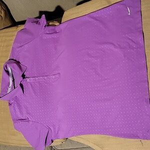 Nike purple Golf Shirt XL